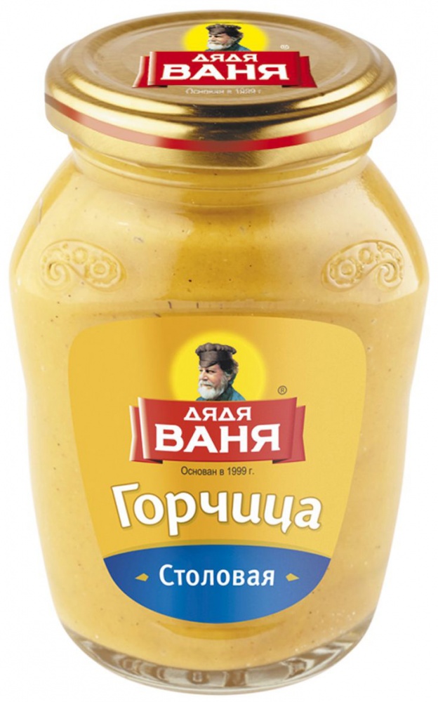 Горчица Дядя Ваня 140г Столовая ст/б