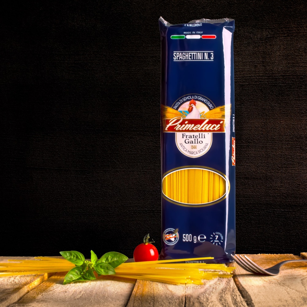 Макаронные изделия Примелуци 0,5 кг Спагетти №3