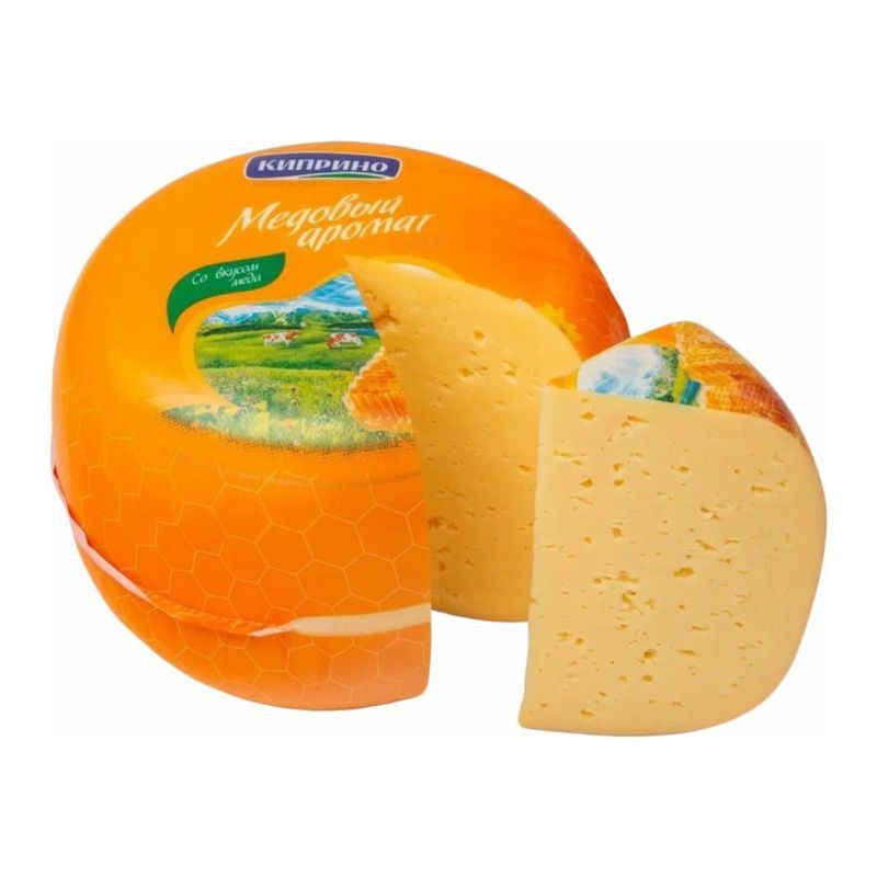 Сыр Киприно (вес) Медовый аромат 50% (1,5кг)
