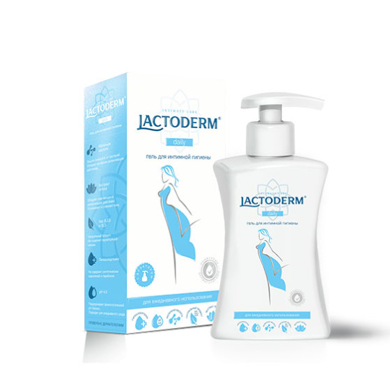 Лактодерм гель 250мл д интимной гигиены Сенсентив