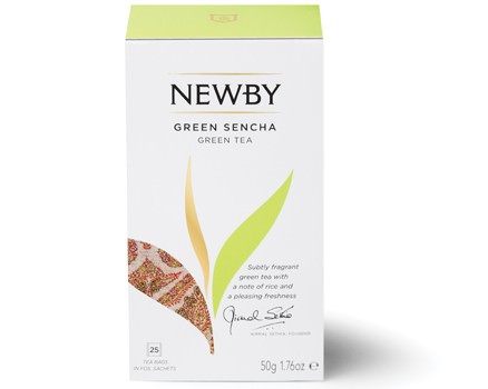 Чай Ньюби зеленый 25х2г Зеленая сенча