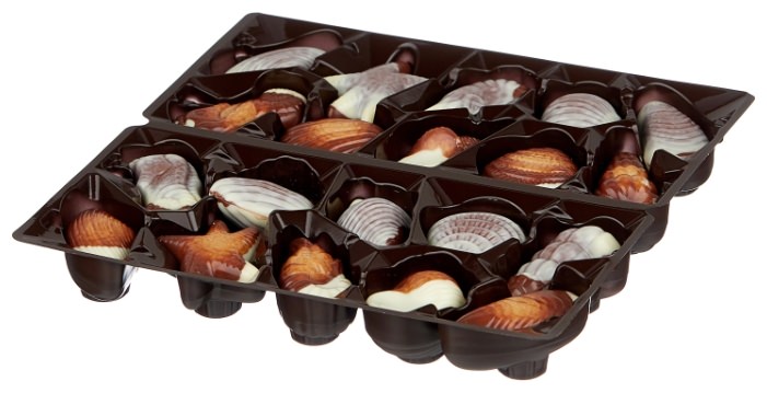 Амери конфеты 250г шоколадные с пралине Весенний букет