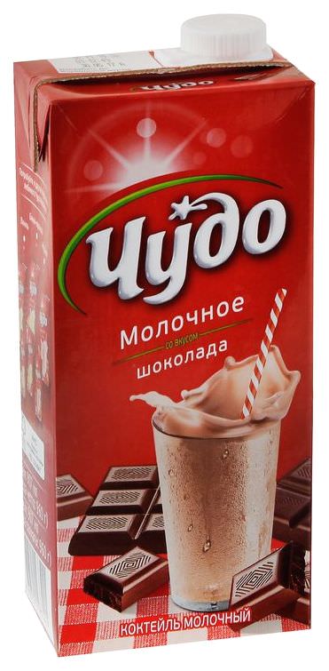 Коктейль молочный Чудо 960г Шоколад 2%