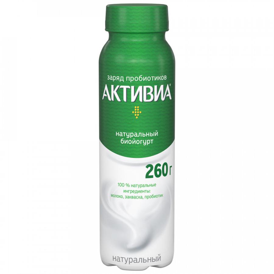 Йогурт АктиБио 260г Натуральный 1,8% бут