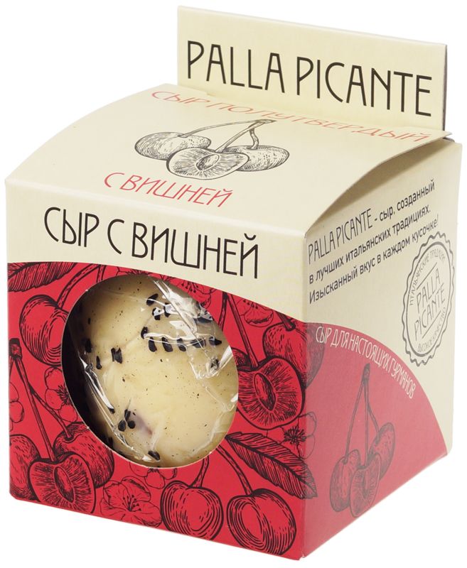 Сыр полутвердый Palla Picante 160г Вишня 50%