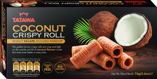 Трубочки Татава 75г с Кокосом к/у