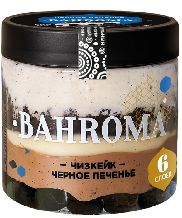 Мороженое Бахрома 320г ЧИЗКЕЙК черное печенье (6)