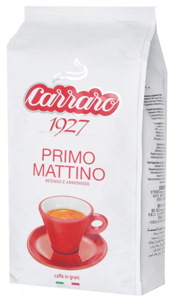 Карраро кофе 1000г в зернах Примо Маттино