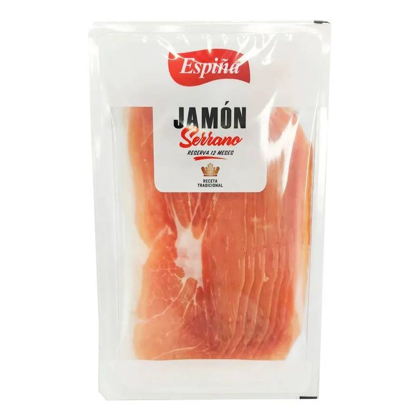 Продукт мясной Espina 70г Хамон Серрано Гран Резерва с/к нарезка кат.А