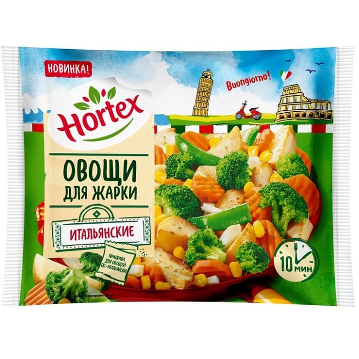 Овощи для жарки Хортекс (Агама) 400г Итальянские