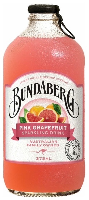 Лимонад Бандаберг 375мл Розовый грейпфрут с/б