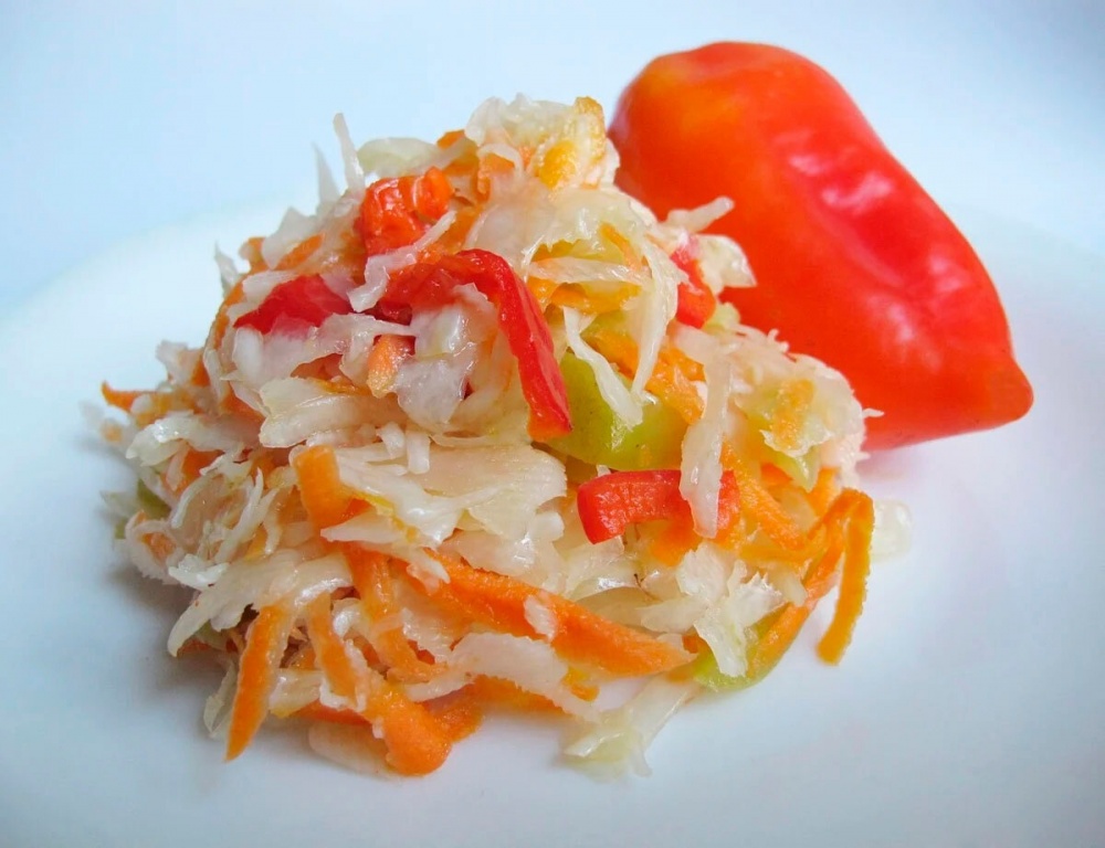 Капуста маринованная с болгарским перцем весовая