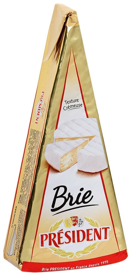 Сыр Президент 200г Бри с белой плесенью 60%