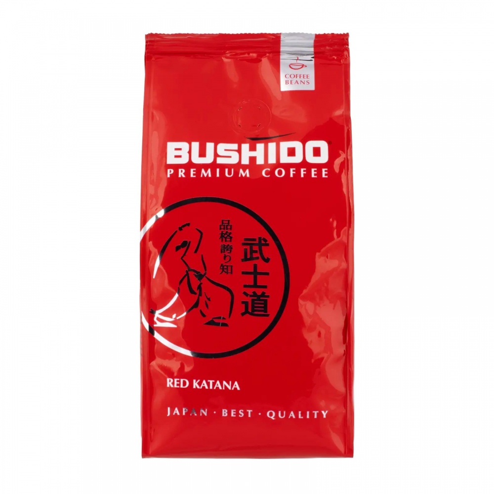 Кофе Бушидо Рэд 227г зерно в/у