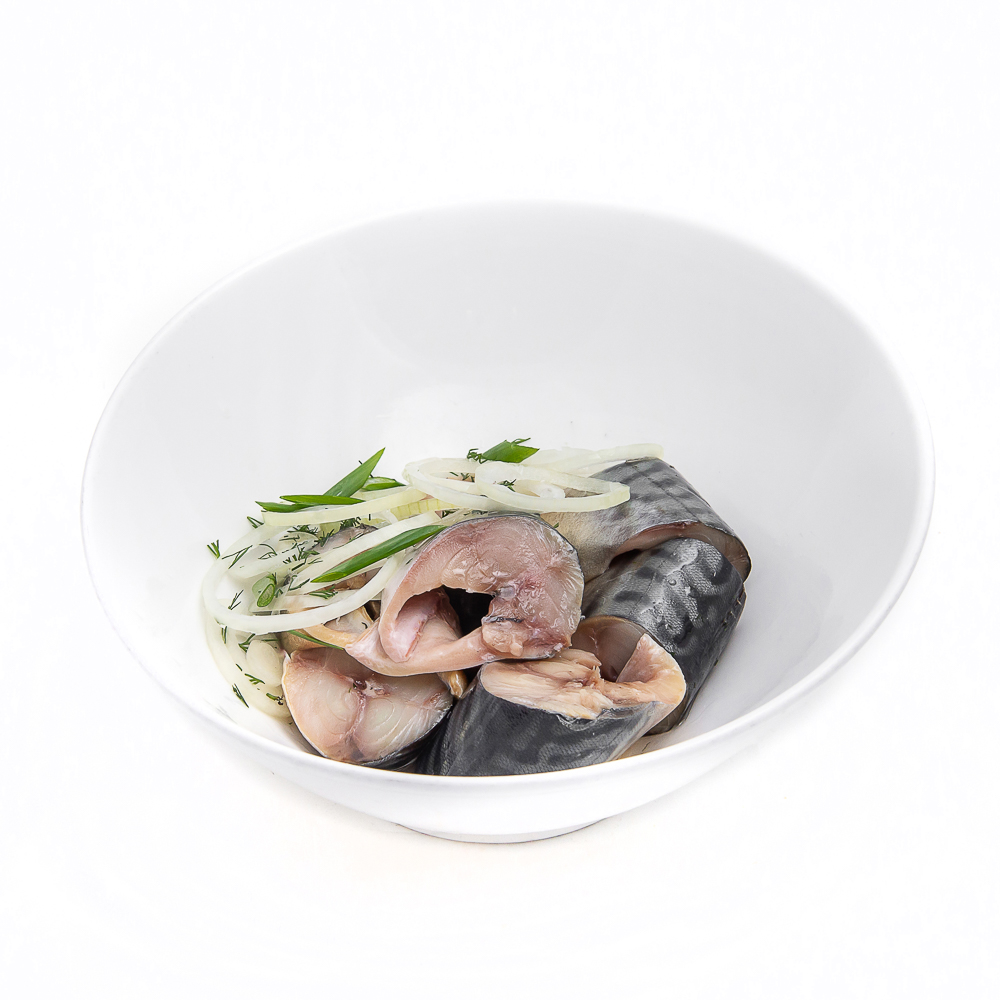 Скумбрия в масле с луком вес.