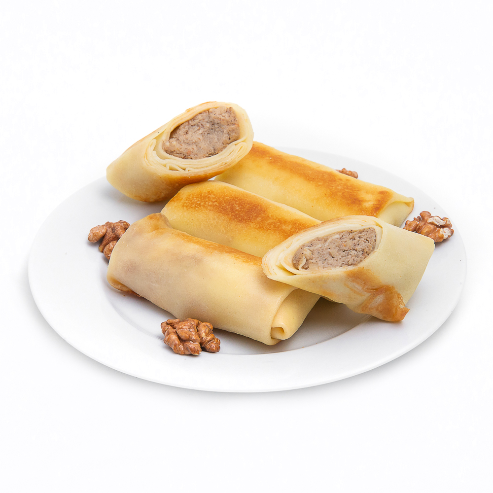 Блинчики с мясом обжареные вес.