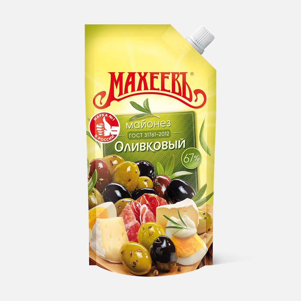 Майонез Махеевъ 200мл оливковый 67% д/п