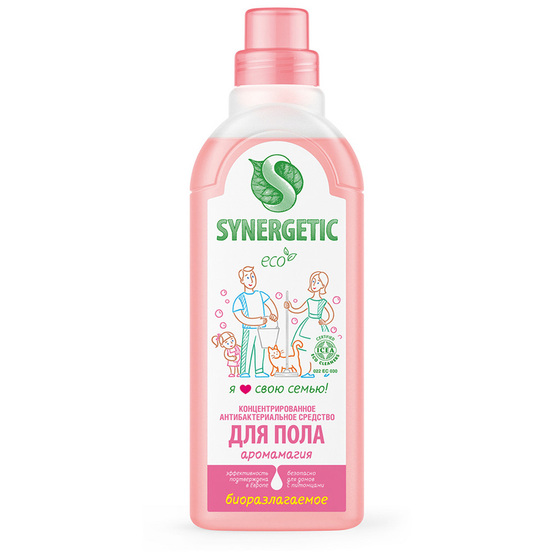 Средство Синергетик 750мл д/мытья поверхностей Аромамагия