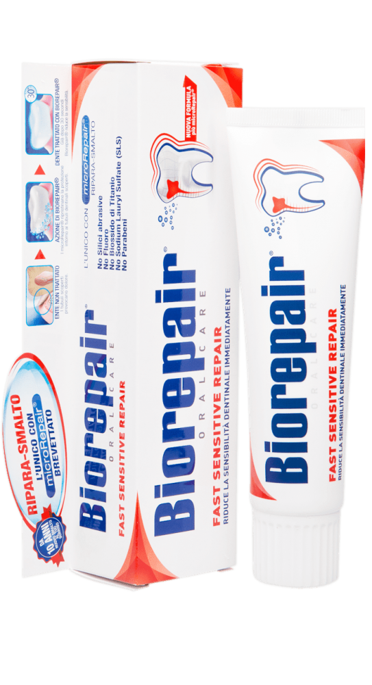 Зубная паста Биорепейр 75мл Быстрое снижение чувствительности