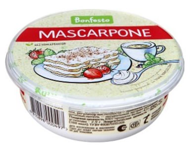 Сыр Бонфесто 250г Маскарпоне 78%