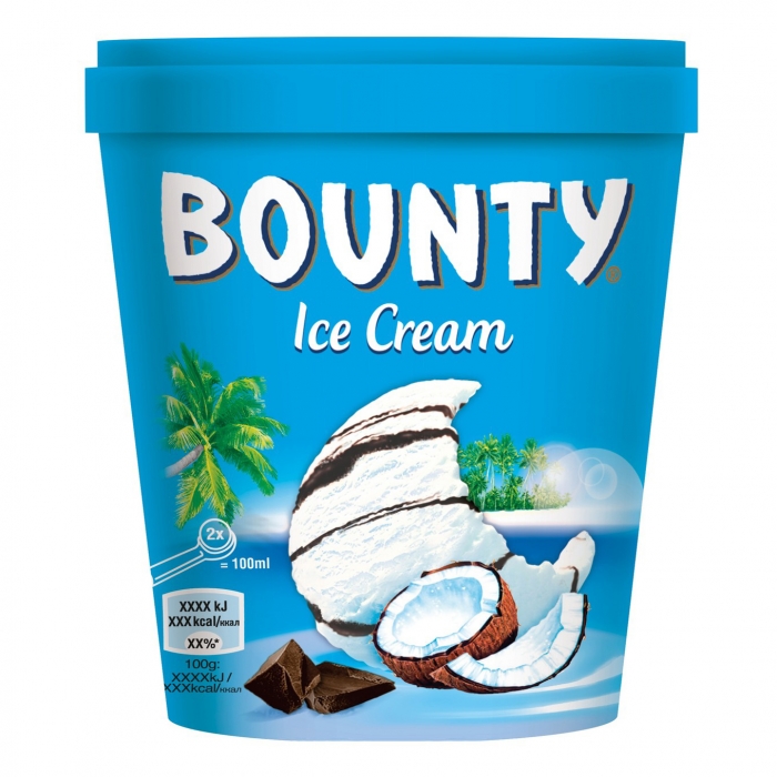 Мороженое Баунти 272г ведро