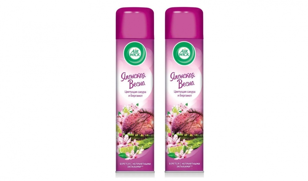 Спрей-освежитель воздуха Аирвик 290мл Японская весна