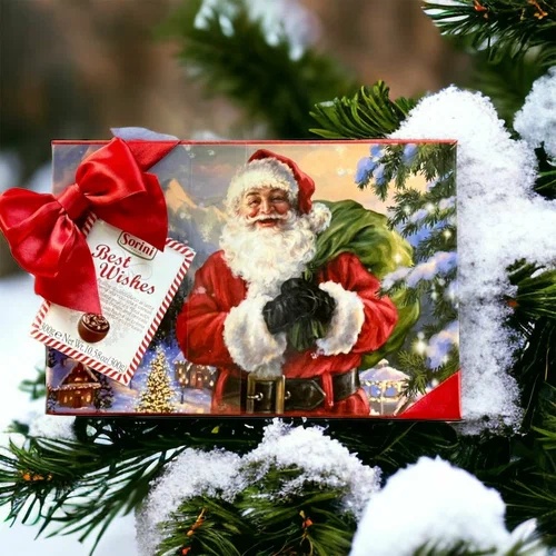 Конфеты Сорини 300г Новогодняя коробка
