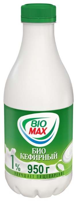 Кефирный продукт Био Макс 430г 1% бут