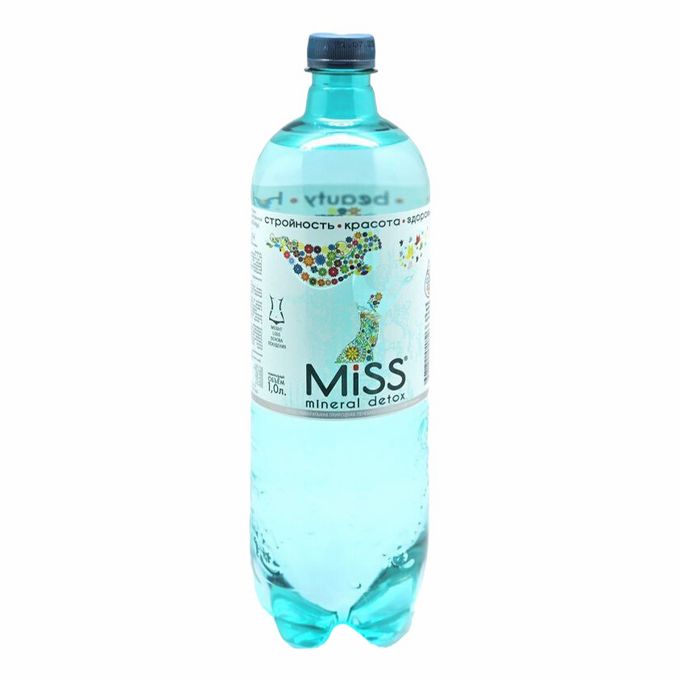 Вода минеральная Стэлмас 1,0л Mg+ Miss Mineral Detox пэт