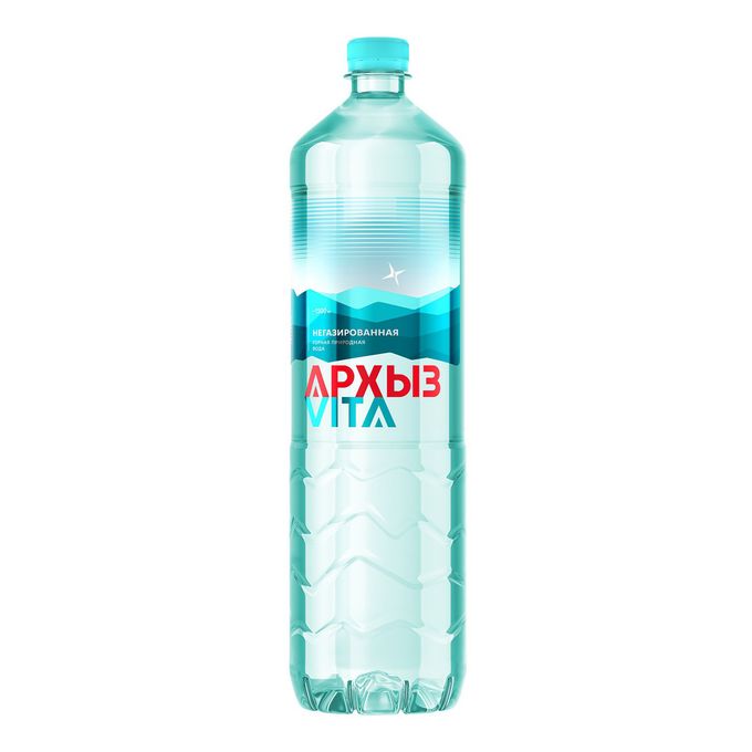 Вода Архыз 1,5л Vita без газа питания п/эт
