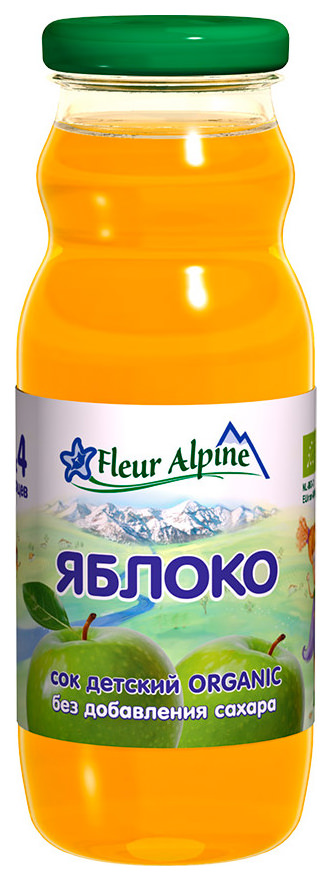 Флер Альпин сок детский 0,2л Яблоко ст/б
