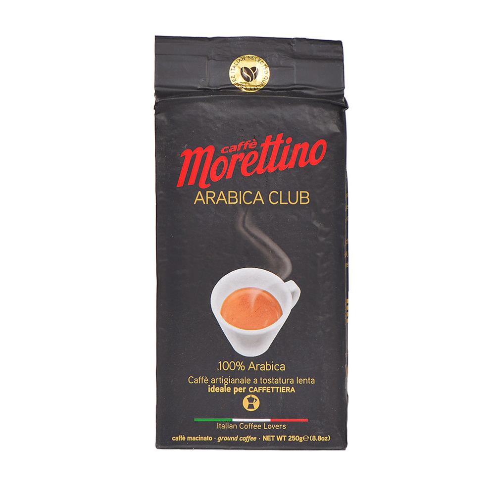 Кофе Мореттино 250г молотый Арабика Клуб