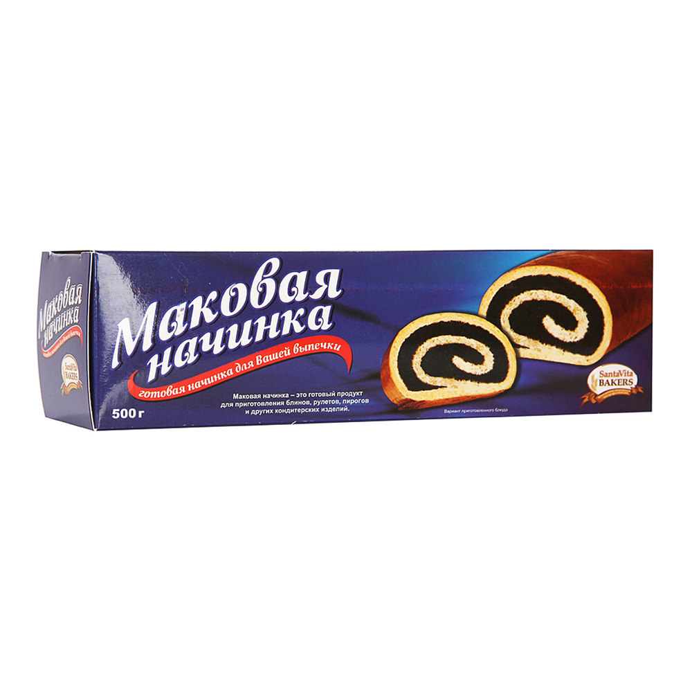 Фудмастерия начинка 500г Маковая