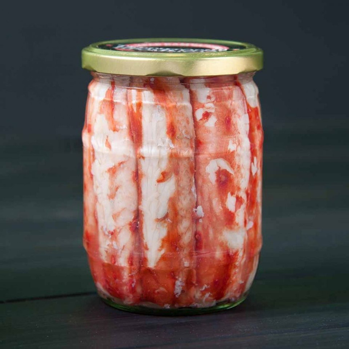 Мясо Камчатского краба РИД 430г Первая фаланга ст/б