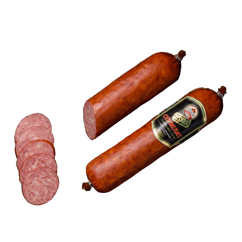 Колбаса Гезлевский (вес) Сервелат ГОСТ в/у