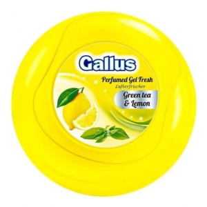 Освежитель воздуха Галлус 150г Зеленый чай и лимон гелевый