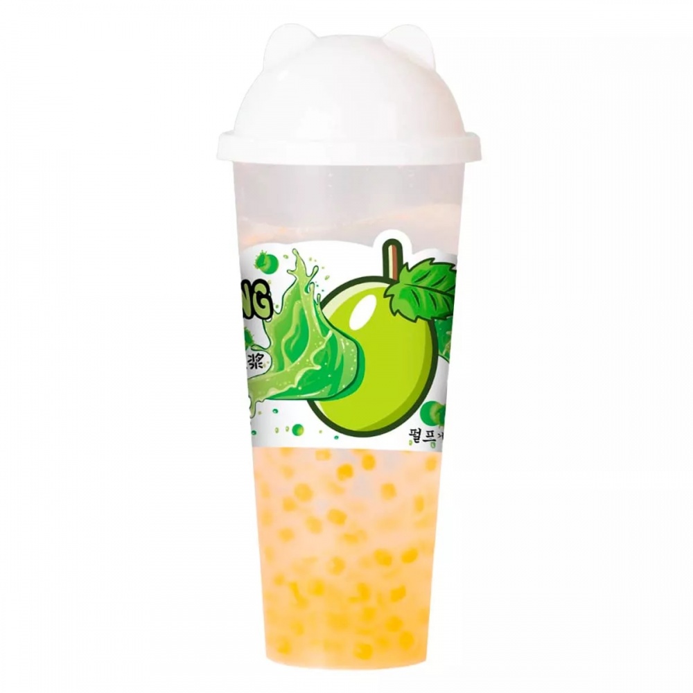 Напиток ХЭ ЛЕЙИ 620мл Зеленый виноград жасмин с шариками ПЭТ