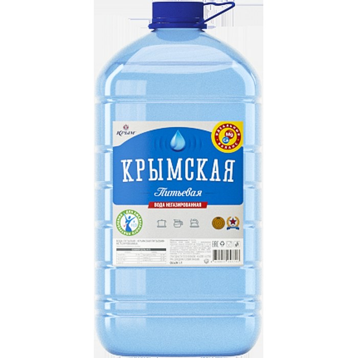 Вода Крым 5л мин столовая не газ Крымская пэт