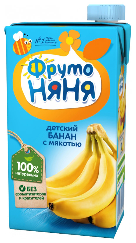 ФрутоНяня сок 0,5 л Банан с мякотью