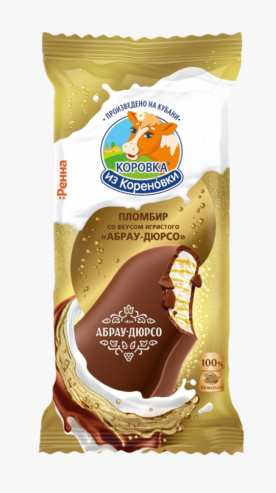Мороженое КиК 70г Эскимо Абрау-Дюрсо в мол шок (20)