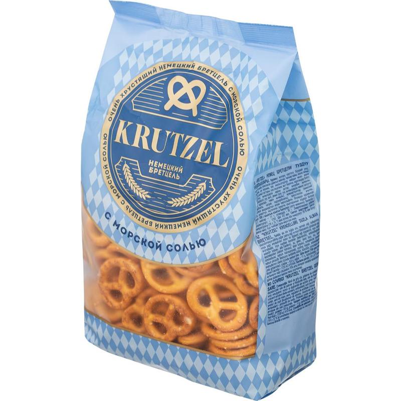 Крендельки Крутзель 250г Бретцель с солью
