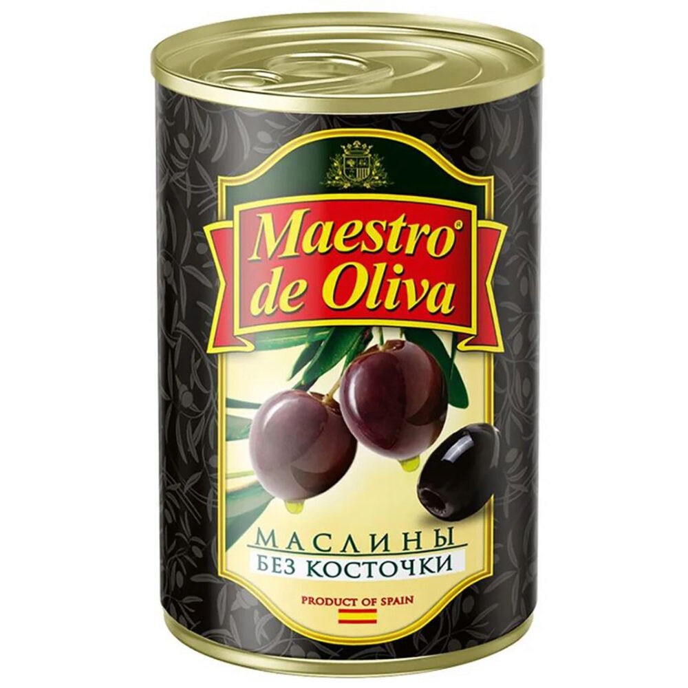 Маслины Маэстро де Олива 280г б/к ж/б