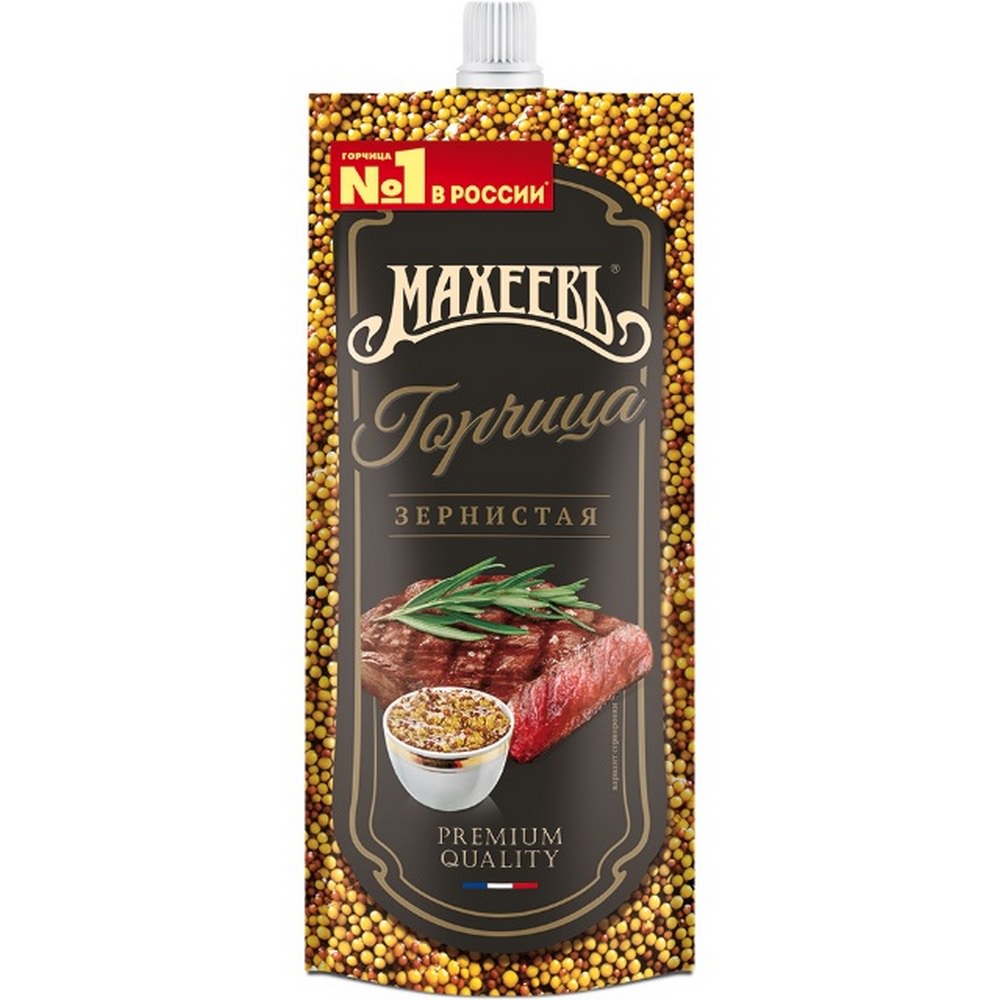 Махеевъ горчица 140г Зернистая д/п