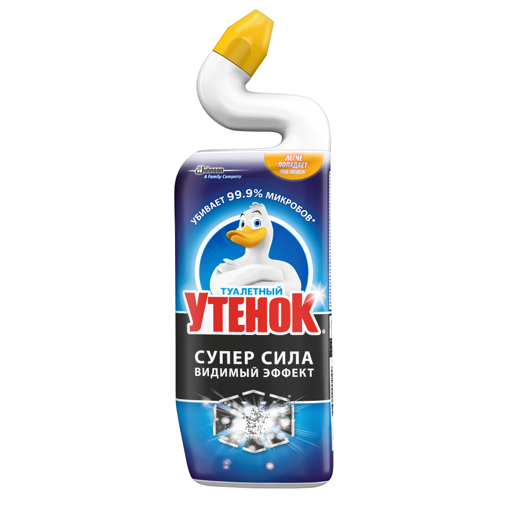 Туалетный утенок средство д туалета 900 мл суперсила видимый эффект