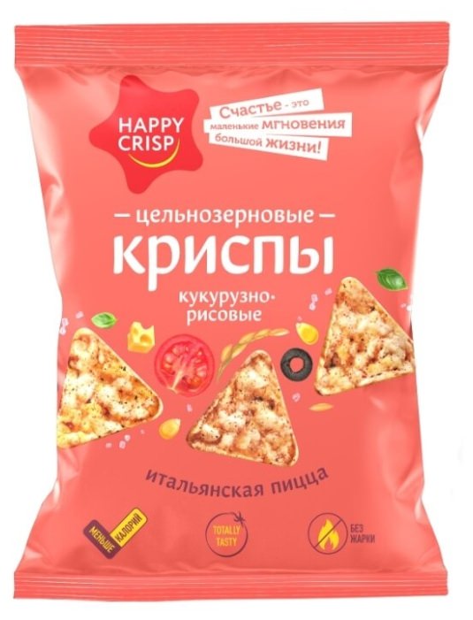 Криспы Хеппи крипс 50г Итальянская пицца