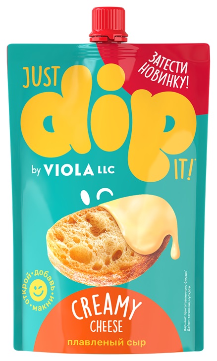 Сыр плавленый Dip Viola 180г Сливочный (Creamy Cheese) 45%