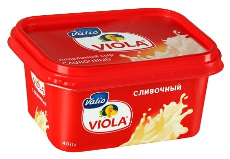 Сыр Виола 200г плавленый Сливочный 50%