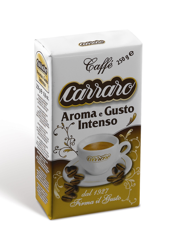 Карраро кофе 250г в молотый Арома Густо