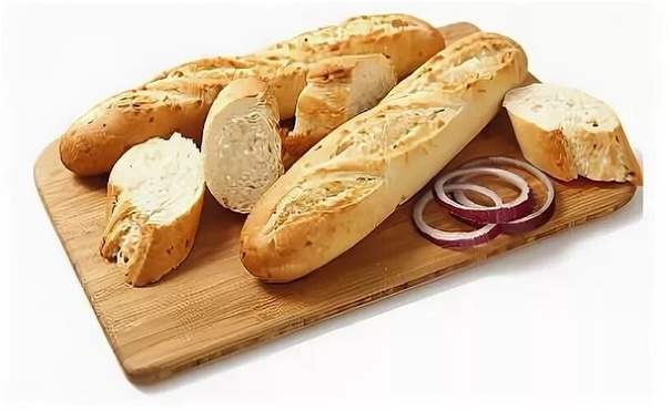 Багет картофельный с луком и сыром, 250г шт
