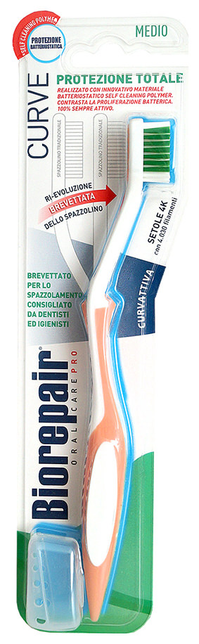 Зубная щетка Биорепейр 1шт изогнутая для комплексной защиты